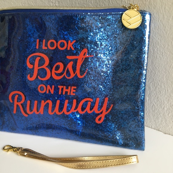 NEW Flight 001 Sparkly Travel Pouch - Picture 5 of 5